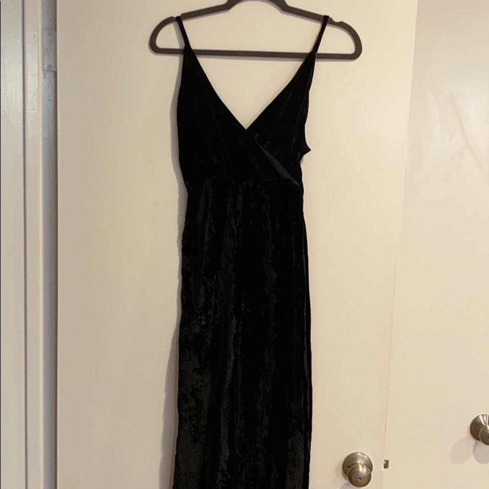 NWT Free People Velvet Jumpsuit